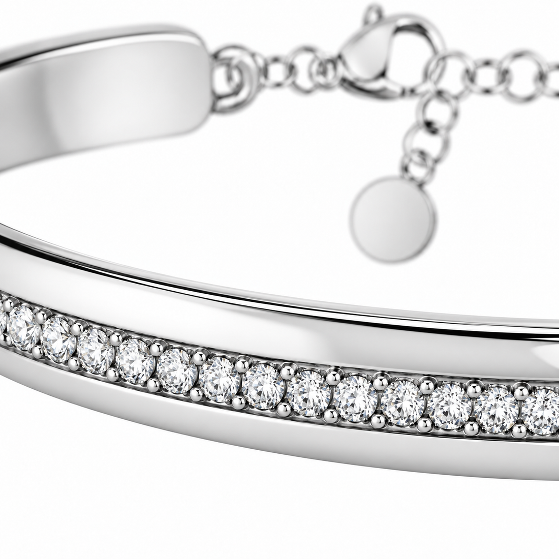 Bracciale Cerchi Elegante — dettaglio ravvicinato